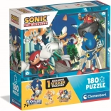 Clementoni Puzzle Hedgehog Sonic Ready 180 Pieces