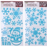 Decoration Snow Stencils Christmas