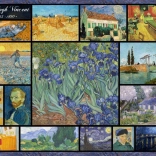 Vincent van Gogh collage puzzle 2000 pieces