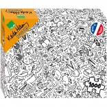 Black-and-white puzzle VILAC KEITH HARING – 1000 pieces