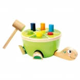 Bino Turtle Pounder – wooden motor skills toy for children