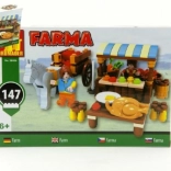 Jeu de construction DROMADER Ferme 147 pièces
