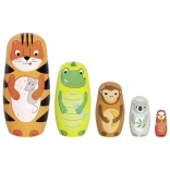 træ-matryoshka tiger Tavi og venner Goki