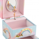 GOKI musical jewelry box Rainbow World – Swan Lake melody