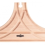 „T” alakú vágányelosztó fa vonatpályákhoz