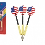 Metal Throwing Darts 15 cm, Set of 3 pcs