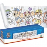PAW PATROL Coloring Poster 70 × 16 cm