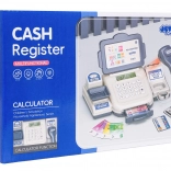 Kids’ Interactive Cash Register with Accessories – Blue