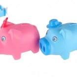 Plastic piggy bank 16 × 12 cm, 2 colors