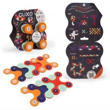 CLIXO Tiny & Mighty Space – magnetic construction set 9 pcs, glows in the dark