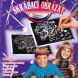 ArtLover škrabací obrázky stříbrné – sada 6 ks