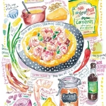 Shrimp with Semolina Puzzle 1000 Pieces MAGNOLIA