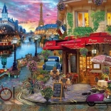 Sunset over the Seine Puzzle 1000 pieces GIBSONS