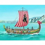 Bateau viking DRAKKAR – maquette 1:60
