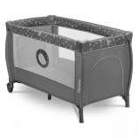 Lit de voyage pour enfants Lionelo Stefi Plus gris blanc