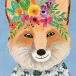Puzzle HEYE Floral Friends: friendly fox 1000 pieces