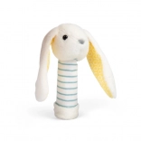 Plush Rattle Bunny BIGJIGS TOYS