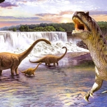 Puzzle 260 pieces Diplodocus