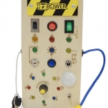 Busy board LED interattiva in legno 2Kids Toys