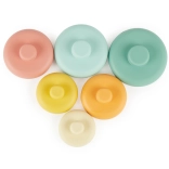 Silicone Stacking Tower Tropical Vibe