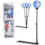 Kids’ boxing set with adjustable stand and speed bag
