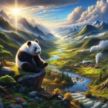 Panda Sanctuary Puzzle 500 Pieces
