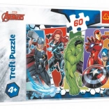 Puzzle 60 Pieces - Indestructible Avengers Trefl