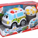 Kids' RC Ambulance with Effects 19 cm