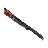 Machete with Bloody Effect for Halloween 74 cm