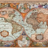 Historic World Map Puzzle 3000 Pieces SCHMIDT