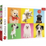 Puzzle Dog Collage 500 Pieces - Trefl