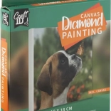 Grafix Diamond Painting Puppy 18x18 cm