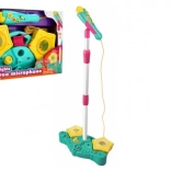 Karaoke microphone for children with light and sound effects