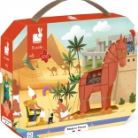 Panoramic Puzzle in a Suitcase – Antiquity and Mythology, 100 Pieces