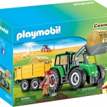 Country Figure Set: Tractor with Trailer