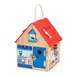 Lilliputiens wooden activity lock house with fox 3+