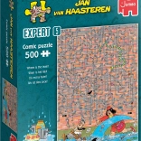 Puzzle JUMBO Jan van Haasteren Expert 5: Where It Leaks, 500 pieces