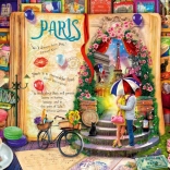 Puzzle Life as an Open Book: Paris 4000 pieces