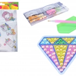 Creative Set of Diamond Stickers with Gems MIX