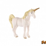 Licorne blanc et or