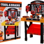 Children's Tool Table with Tools and Building Blocks 3+