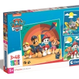 Paw Patrol Puzzle 3x48 Pieces