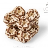 Ugears 3D wooden mechanical puzzle Flexi Cube