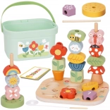 wooden educational box 5-in-1 Magic Garden by Tooky Toy