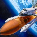Plastikmodel Space Shuttle Discovery & Booster Rockets