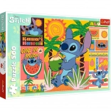 500-piece Puzzle LILO & STITCH – Holidays with Stitch