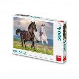 Galloping Horses Puzzle 500 Pieces
