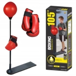 Woopie Children's Boxing Set Standing Punch Ball Adjustable 70-105 cm