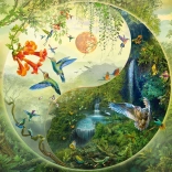 Schmidt Puzzle In the Forest of Hummingbirds 1000 pieces