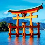 Puzzle Itsukushima Shrine 1500 pieces BLUEBIRD